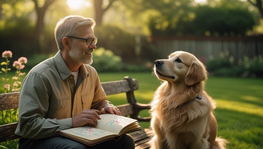 Pawsitive Coverage pet aggression tips with owner tracking behavior.]