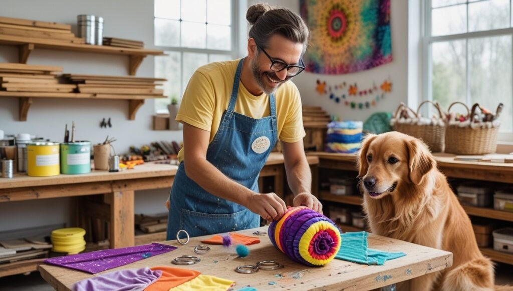 Pawsitive Coverage unique pet products with DIY toy